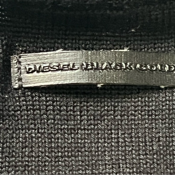 Diesel Black Gold Label Sweater Size XL  Unique Colorblock Excellent Condition - Picture 12 of 14